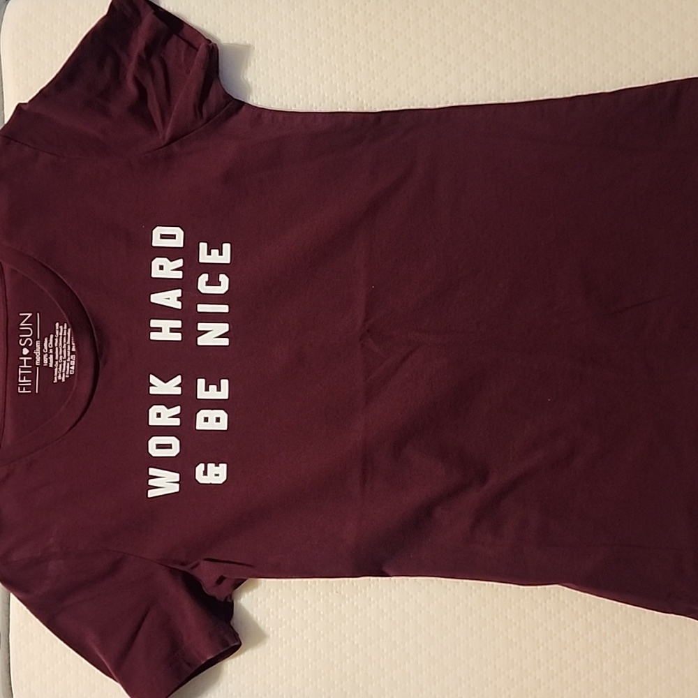 Graphic T--Work Hard Play Nice